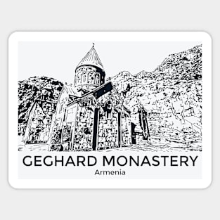 Geghard Monastery - Armenia Sticker